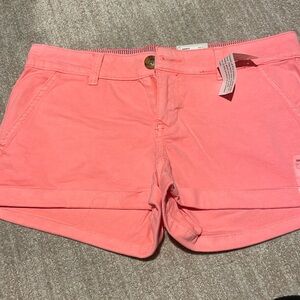Bright pink shorties